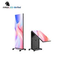 Écran d'affichage LED portable et pliable pour publicité intérieure, panneau mural vidéo LED GOB avec garantie de 5 ans, P1.2, P1.86, P2.5