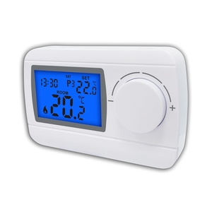 230V Grand Cadran Bouton <span class=keywords><strong>Programmable</strong></span> Hebdomadaire Plancher Chauffant <span class=keywords><strong>Thermostat</strong></span> Électronique pour Chaudières - Product Image 3