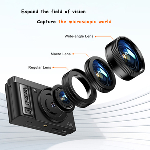 Appareil photo numérique compact sans miroir professionnel 4K, écran IPS rabattable de 3,0 pouces, capteur CMOS haute sensibilité, meilleur prix d'usine - Product Image 3