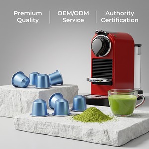 Cápsulas de Té Verde <span class=keywords><strong>Matcha</strong></span> Compatibles con Nespresso Original Line, Paquete de 10, Sin Azúcar, Cápsulas de Té Instantáneo Orgánico - Product Image 2