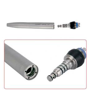 Wortelkanaal irrigatie tandsteenverwijdering lucht scaler sonische S / <span class=keywords><strong>Cavitron</strong></span> tandsteenverwijderaar handstuk met 3 scaler tips - Product Image 4