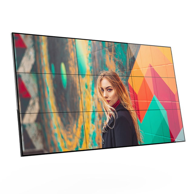 Large Scale LCD Video Wall 4K Ultra HD Display Broadcast Studios Corporate Environments Shopping Malls Retail Store Elevator