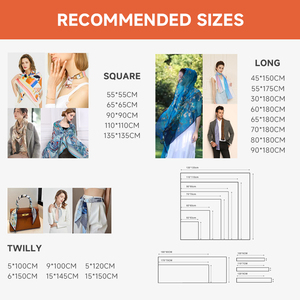 وشاح حريري ستان جديد فاخر بنمط عصري، منديل عنق بطبعة شبكية صغيرة، وشاح حريري ناعم مربع صغير للنساء - Product Image 5