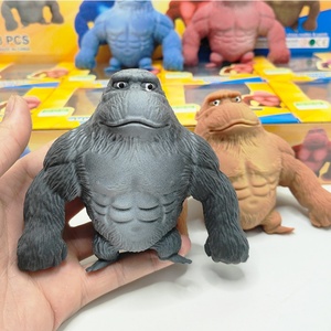 New Arrival Monkey Sensory Fidget Toy Stress-Relieving Stretch Squishy Gorilla Decompression Promotional Squeeze Toy - Product Image 3