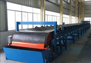 מסוע חגורת גומי נטוי תעשייתי נייד לחומרים בתפזורת - Product Image 4