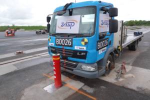 충격 테스트 자동 K4 텔레스코픽 보안 볼 라드 단일 볼라드 테스트 제로 침투 - Product Image 4