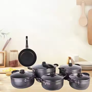 <span class=keywords><strong>Casserole</strong></span> profonde, faitout, poêle à frire peu profonde, poignée en bakélite avec revêtement doux au toucher, durable, sans PTFE - Product Image 6