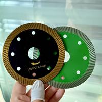 Disque de découpe diamanté pour carrelage en porcelaine, super fin, brasé, multifonction