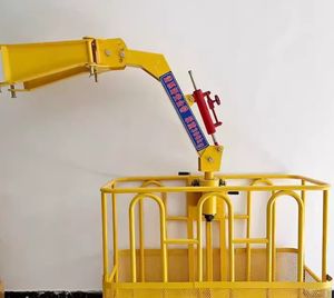 Marco de grúa de pie para personas Material de acero inoxidable Ingeniería Construcción Cestas de grúa Piezas de maquinaria de construcción - Product Image 6