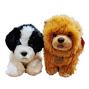 Peluche Chow Chow Marrone 25 Cm – Morbido Giocattolo A Forma Di Cane, Perfetto Per Decorazione E Regalo