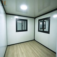 Maison conteneur extensible de 20 pieds avec terrasse et jardin sur le toit - Villa préfabriquée moderne pour bureau/usage domestique - Zhonghuan Living