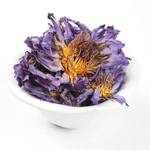 Fiori di Loto Blu Essiccati Naturali all'Ingrosso, Boccioli di Loto Blu Essiccati Interi per Tisane - Product Image 6