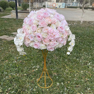 IFG nouveau modèle artificiel rose de mariage pièce maîtresse de décoration de boule de fleur - Product Image 1
