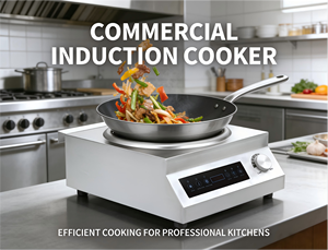 Electrodoméstico de Cocina Comercial, Cocina de Inducción de 5000W con Control por Perilla - Product Image 4