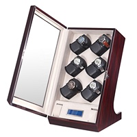 Vente directe usine : Tous types de remontoirs de montres de luxe en bois, avec chargeur et batterie, pour la vente en gros TG-04