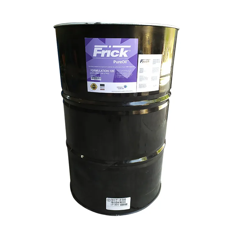 YORK-aceite refrigerado serie FRICK 12B, paquete de 208L/55 galones