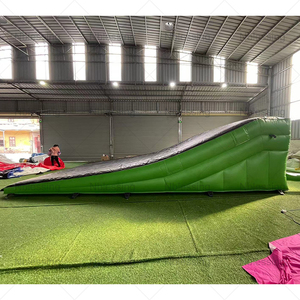 Colchoneta inflable para acrobacias en bicicleta, plataforma de aterrizaje inclinada para saltos, colchoneta inflable para acrobacias en bicicleta BMX, rampa de aterrizaje - Product Image 4