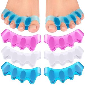 Silicone <strong>Toes</strong> <strong>Straightener</strong> for Hallux Valgus Bunions SEBS Hammer Gel <strong>Toe</strong> Separators - Product Image 2