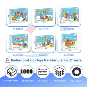 Set di Blocchi da Costruzione con Pista Magnetica Chengji, Giocattolo Educativo Montessori, Trenino Elettrico a Levitazione, Gioco Fai-da-Te con Pista - Product Image 4