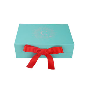 Wholesale Custom Black Collapsible Ribbon Carton Reverse Tuck End <b>Boxes</b> Embossed Magnetic Folding Gift Lid for <b>Chocolate</b> - Product Image 6