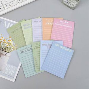 Notas Adhesivas Multicolores Vibrantes para Estudio y Oficina, Bloc de Notas Magnético Imprescindible con Líneas para el Regreso a Clases - Product Image 6