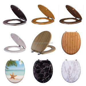 Asientos de inodoro cuadrados de Duroplast de cierre suave y liberación rápida estándar europeo para inodoro <span class=keywords><strong>Geberit</strong></span> - Product Image 5