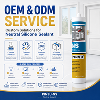 Adhesifs PINSU-NS : Mastic anti-fuite pour fenêtres et portes, joint d'étanchéité pour balcon et interstice de fenêtre en alliage d'aluminium