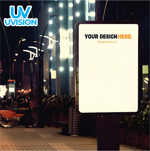 Impression UV grand format personnalisée avec logo, format suspendu, rétroéclairé, vinyle flexible, couleurs vives, activités promotionnelles - Product Image 5