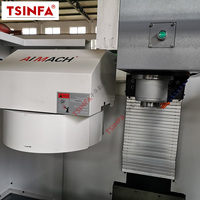 Nouveau centre d'usinage vertical VMC640 3 axes fraiseuse CNC prix bon marché 12 chapeau ATC 160mm en option 4 axes 5 axes Table rotative