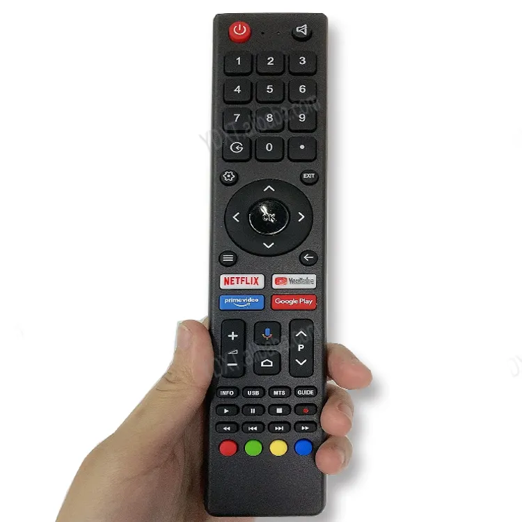 General Changhong Brand TV Remote Control with Netflix YouTube Primevideo Googleplay Functions