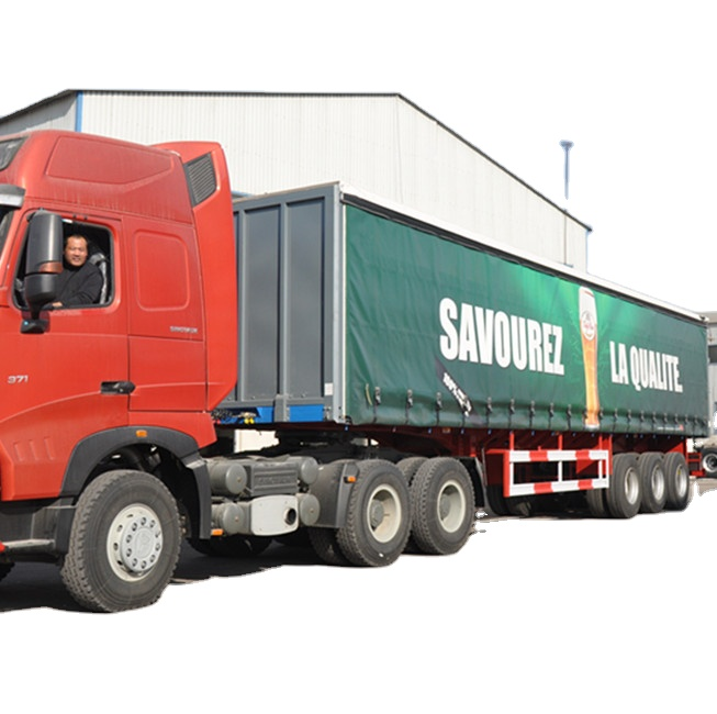 Новый Heavy Duty 60 тонн 40Ft 3-х осевой 40-футовый контейнер полуприцеп трейлер