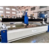 Machine de découpe précise de jet d'eau, coupe de granit, Mini Machine de pierre Cnc, coupe de Jet d'eau de marbre