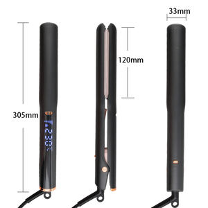 Plancha de Pelo Eléctrica 2 en <span class=keywords><strong>1</strong></span> para Rizar y Alisar con Revestimiento Cerámico, Pantalla LCD con Indicador de Temperatura y Calentamiento Rápido - Product Image 4