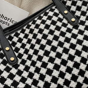 Sıcak satış Trendy kadın hafif naylon basit omuz çantası taşınabilir tasarım fermuar kapatma sepet alışveriş çantası kadın çanta - Product Image 4