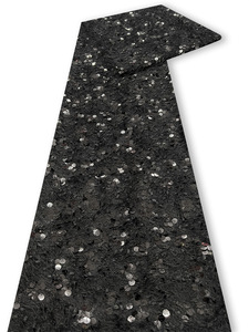 Tela de Lentejuelas Azul, Peluda, Esponjosa, con Brillo, para Vestidos de Otoño e Invierno para <span class=keywords><strong>Mujer</strong></span> - Product Image 4