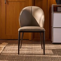 Chaises de salle à manger d'hôtel très vendues, chaises modernes minimalistes pour la maison, chaises de restaurant avec dossier, robustes et confortables