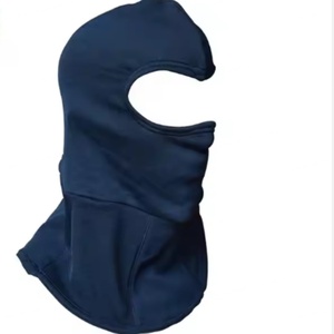 Cagoule de protection intégrale anti-feu à visibilité accrue, disponible en blanc et noir, en Aramide pour une sécurité accrue sur le chantier - Product Image 4