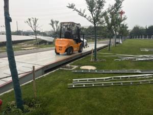 YESCALE 휴대용 디지털 역교 20 ~ 200Ton 인증 부하 셀 0.01g 정확도 스틸 전자 저울 트럭 규모 OEM/ODM - Product Image 3