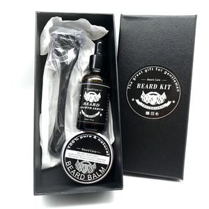 Huile <span class=keywords><strong>de</strong></span> croissance pour hommes pour le soin <span class=keywords><strong>de</strong></span> <span class=keywords><strong>la</strong></span> <span class=keywords><strong>barbe</strong></span> Augmente le charme masculin Ensemble d'outils pour <span class=keywords><strong>la</strong></span> <span class=keywords><strong>barbe</strong></span> Rouleau en cuir OEM - Product Image 2