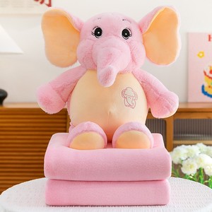 Almohada y Manta de Juguete de Dibujos Animados 2 en 1, Manta de Aire Acondicionado para Niños, Juego de Almohada y Manta de Algodón PP de Doble Uso - Product Image 4