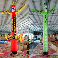 Mannequin gonflable publicitaire personnalisé avec impression couleur pour événements, type Air Dancer ou Wacky Waving Arm