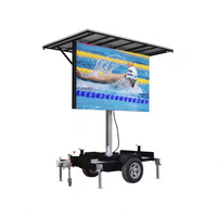 Écran LED mobile d'affichage publicitaire extérieur Muen P5 P6 P8 P10, étanche et haute luminosité, pour remorque