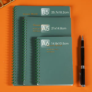 High Quality A5 Student Notebook Custom Logo <b>Design</b> Diary <b>Book</b> with Economical PP Cover Coil Binding Custom Color 80 Sheets - Product Image 6