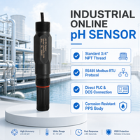 Capteur de pH numérique Taijia compatible avec les solutions d'étalonnage NIST américaines et personnalisées pour les tests d'eau en laboratoire et les normes ORP
