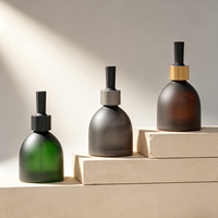 Emballage d'huile capillaire personnalisé, flacon en verre recyclable de 15, 20, 30 ml, flacon compte-gouttes en verre transparent vert pour huile essentielle