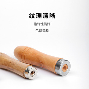 Cuchara de madera con mango de pino macizo, pieza de repuesto para utensilios de cocina - Product Image 4