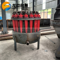 Usine d'équipement de traitement de séparateur de sable d'hydrocyclone de groupe de Cyclone de lavage de sable de spirale de sédiment de rendement élevé de la Chine