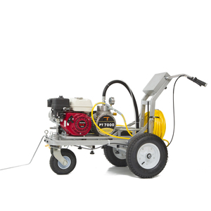 Machine de marquage routier à peinture froide sans air PT-4090 à poussée manuelle pour la construction d'autoroutes - Product Image 6