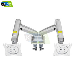 KALOC DS110-2/S bianco <span class=keywords><strong>doppio</strong></span> <span class=keywords><strong>Monitor</strong></span> <span class=keywords><strong>staffa</strong></span> braccio montante <span class=keywords><strong>per</strong></span> Computer scrivania montaggio <span class=keywords><strong>doppio</strong></span> braccio <span class=keywords><strong>per</strong></span> <span class=keywords><strong>Monitor</strong></span> del Computer braccio 2 <span class=keywords><strong>Monitor</strong></span> - Product Image 4