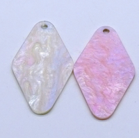 Panneau en plexiglas acrylique, 10 pièces, feuille de cuivre, scintillante et brillante, motif de coquillage translucide, idéal pour un hôtel